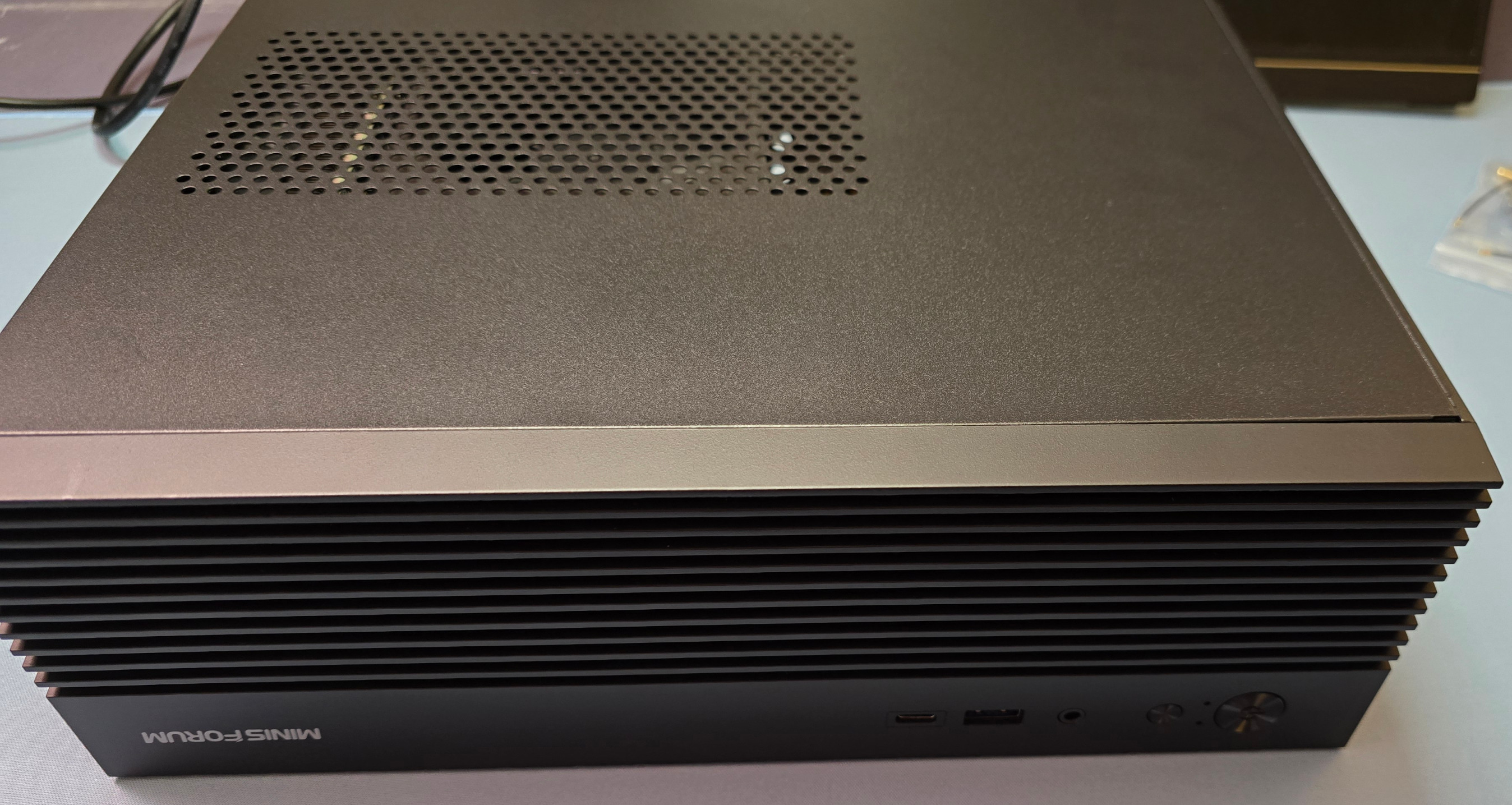 Vent lets in air in this orientation but the logo is now upside down.