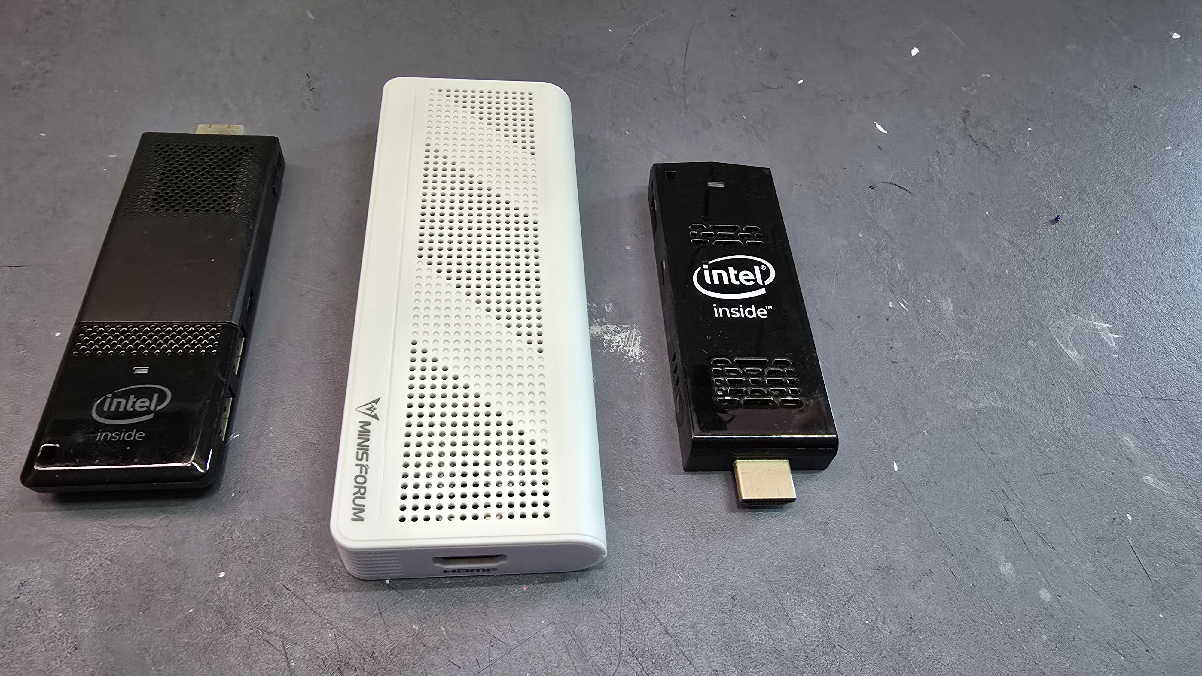 Slightly larger than the the older Intel compute sticks but far more capable